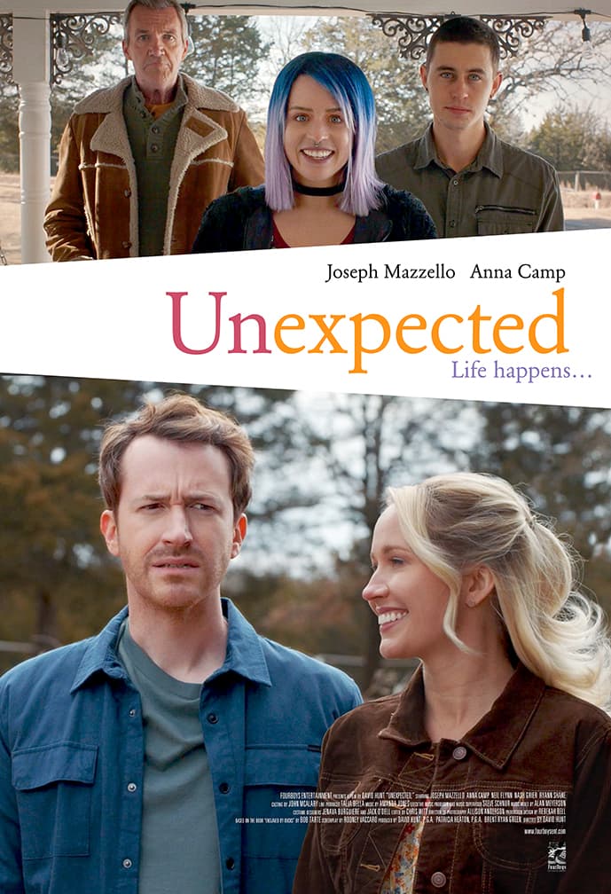 Unexpected — film by FourBoys Entertainment starring Joseph Mazzello and Anna Camp